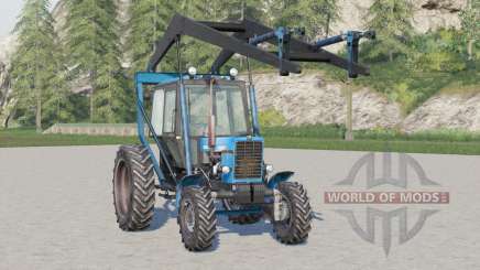 MTZ-82.1 Bielorrússia com carregador SNU-550 para Farming Simulator 2017