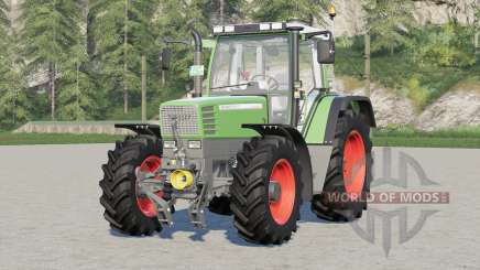 Fendt Favorit 510 C Turboshift〡com gaiola florestal para Farming Simulator 2017