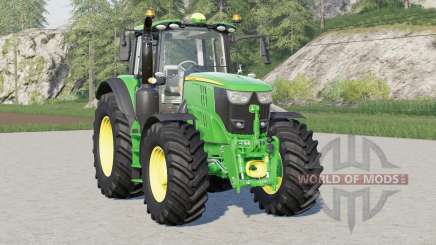 John Deere 6M série〡2 versões motoras para Farming Simulator 2017