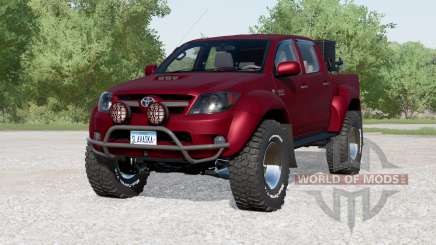 Toyota Hilux Double Cab Ártico Caminhões Invencíveis AT38 2007 para Farming Simulator 2017