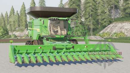 John Deere X9 série〡3 configurações de tanque de grãos para Farming Simulator 2017