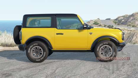 Ford Bronco 2-door First Edition 2021 para BeamNG Drive