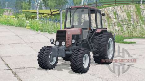 MTZ-82.1 Bielorrússia〡a poeira das rodas para Farming Simulator 2015