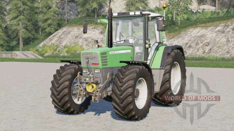 Fendt Favorit 510 C〡various pneus para Farming Simulator 2017
