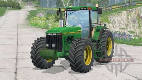 John Deere 8400〡steering wheel adjustment para Farming Simulator 2015