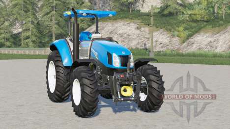 Nova Holland T6 série〡15 opções de pneus para Farming Simulator 2017