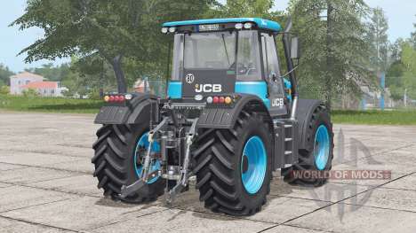 JCB Fastrac 3200 Xtra〡6 configurações de pneus para Farming Simulator 2017