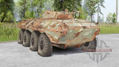 GAZ-5923 (BTR-90) para Spin Tires