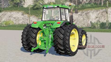 John Deere 7000 série〡diferentes tipos de pneus para Farming Simulator 2017