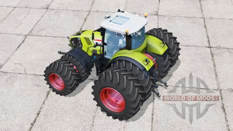 Claas Axion 850〡há rodas duplas para Farming Simulator 2015