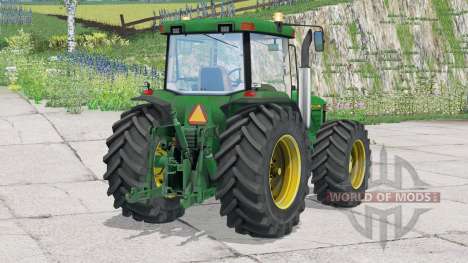 John Deere 8400〡steering wheel adjustment para Farming Simulator 2015