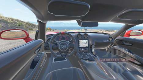 Dodge Viper GTS (VX) 2015 para BeamNG Drive
