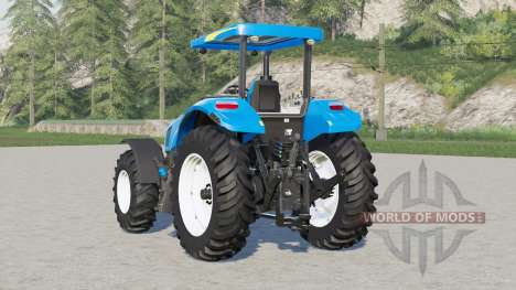 Nova Holland T6 série〡15 opções de pneus para Farming Simulator 2017