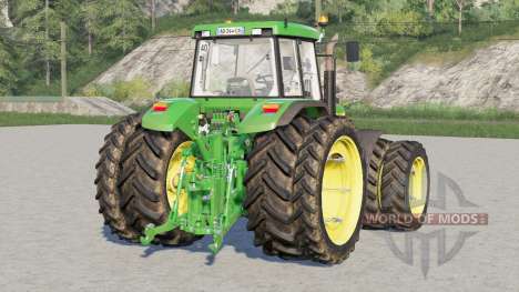 John Deere 7000 configurações 〡 rodas da série para Farming Simulator 2017