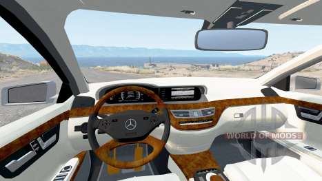 Mercedes-Benz S 65 AMG (W221) 2010 v2.0 para BeamNG Drive