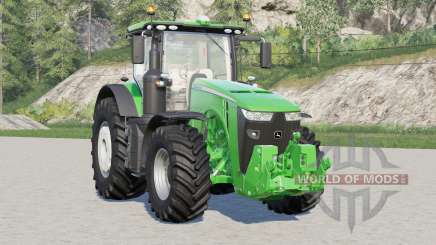 Série John Deere 8R〡há pneus largos para Farming Simulator 2017