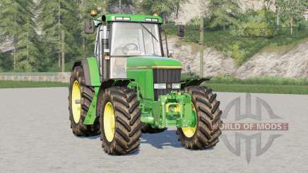 John Deere 7000 série〡nova design de aro traseiro para Farming Simulator 2017