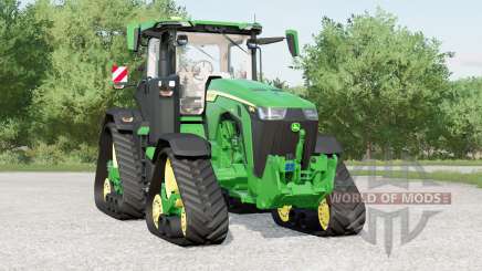 John Deere 8RX〡 potência configurada até 680 cv para Farming Simulator 2017