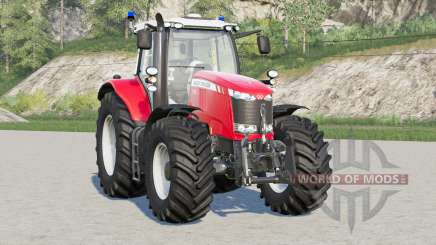 Massey Ferguson 7700 série〡feuerwehr traktor para Farming Simulator 2017