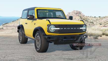 Ford Bronco 2-door First Edition 2021 para BeamNG Drive