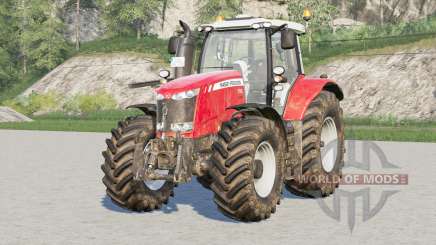 Massey Ferguson 7700 série〡fixada barra de suporte de tubo para Farming Simulator 2017