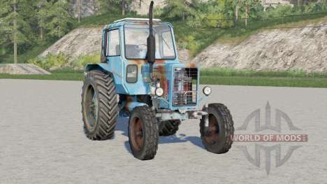 MTZ-80 Roda de fabricação 〡 Bielorrússia substit para Farming Simulator 2017