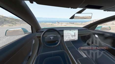 Tesla Model 3 2019 para BeamNG Drive