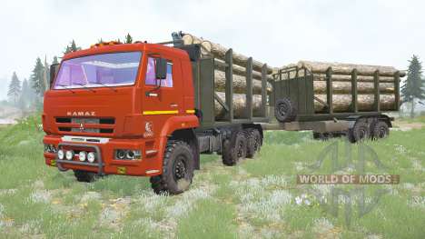 KamAZ-6522-53〡color configurations para Spintires MudRunner
