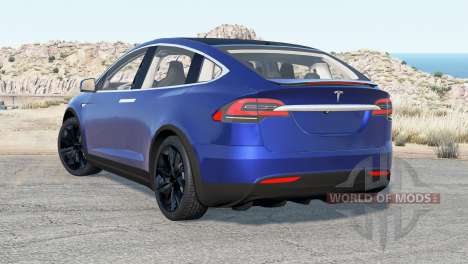 Tesla Model X 2017 para BeamNG Drive