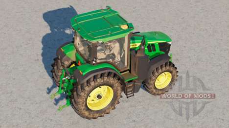 John Deere 7R série〡motor configuração para Farming Simulator 2017