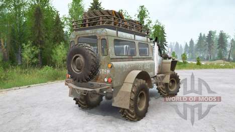Monstro GAZ 4x4 para Spintires MudRunner