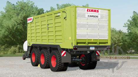 Claas Cargos 9500〡capacidade 135 m³ para Farming Simulator 2017