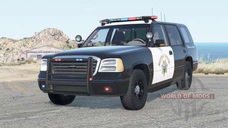 Gavril Roamer California Highway Patrol v2.0 para BeamNG Drive