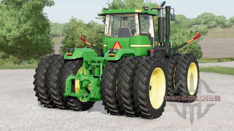 John Deere 9020 série〡3 opções de engate de pont para Farming Simulator 2017