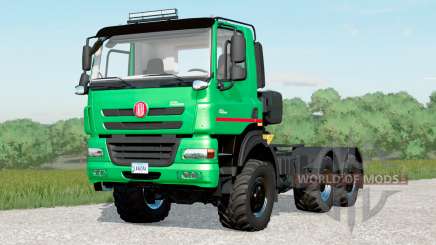 Tatra Phoenix T158 6x6 Tractor Truck 2012〡beacon configurações para Farming Simulator 2017