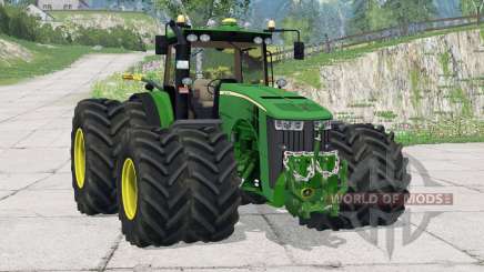 John Deere 8370R〡se das rodas para Farming Simulator 2015