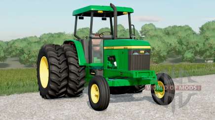 John Deere 6000 série〡sa ou cabine aberta para Farming Simulator 2017