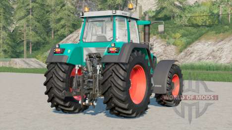 Fendt Favorit 800〡novas configurações de pneus para Farming Simulator 2017