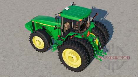 John Deere 8000 série〡novaconferência de pneus para Farming Simulator 2017