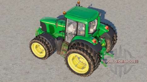 John Deere 6020 série〡há rodas duplas para Farming Simulator 2017