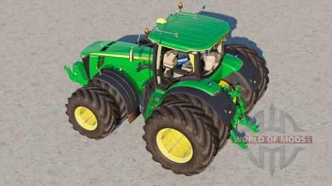 John Deere 8R série〡realista rodas configs para Farming Simulator 2017