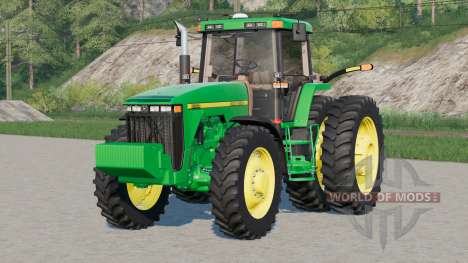 John Deere 8000 série〡novaconferência de pneus para Farming Simulator 2017