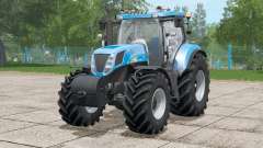 Nova Holland T7000 série〡tem algumas funções agradáveis para Farming Simulator 2017