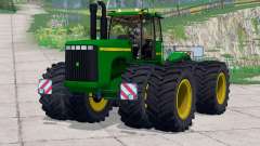 John Deere 9400〡há rodas duplas para Farming Simulator 2015