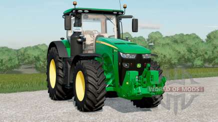 Série John Deere 8R〡com luzes de flash beacon para Farming Simulator 2017