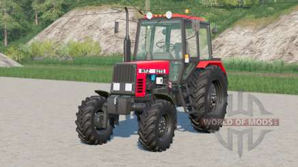 MTZ-82 Bielorrússia〡frontlastare stöd para Farming Simulator 2017