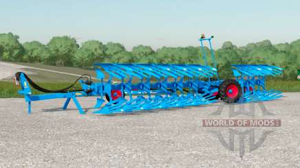 Lemken Titan 18〡trabalho largura 5 metros para Farming Simulator 2017