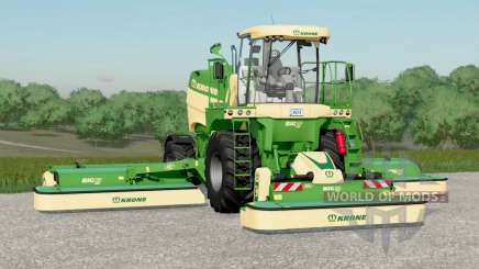 Krone BiG M 450〡trabalho velocidade de 40 km-h para Farming Simulator 2017