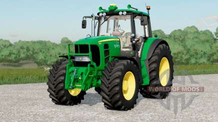 John Deere 7030 Premium〡front peso ou hidráulica frontal para Farming Simulator 2017