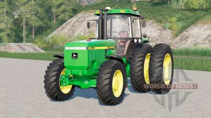 John Deere 4000 série〡tem tanque de combustível aux para Farming Simulator 2017